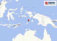 印尼塔宁岛面积6.2级地震,震源深度为40公里